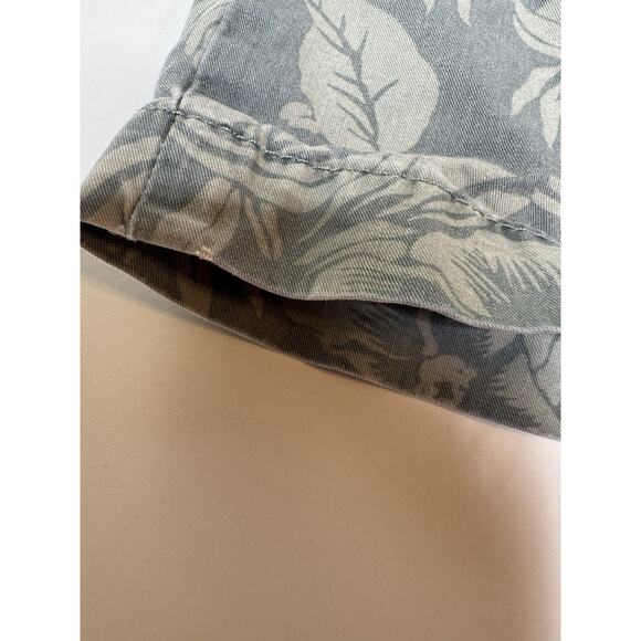 Gap 2021 Size Small 9” Easy Short Green Camo Drawstring 100% Cotton Summer - Picture 9 of 9